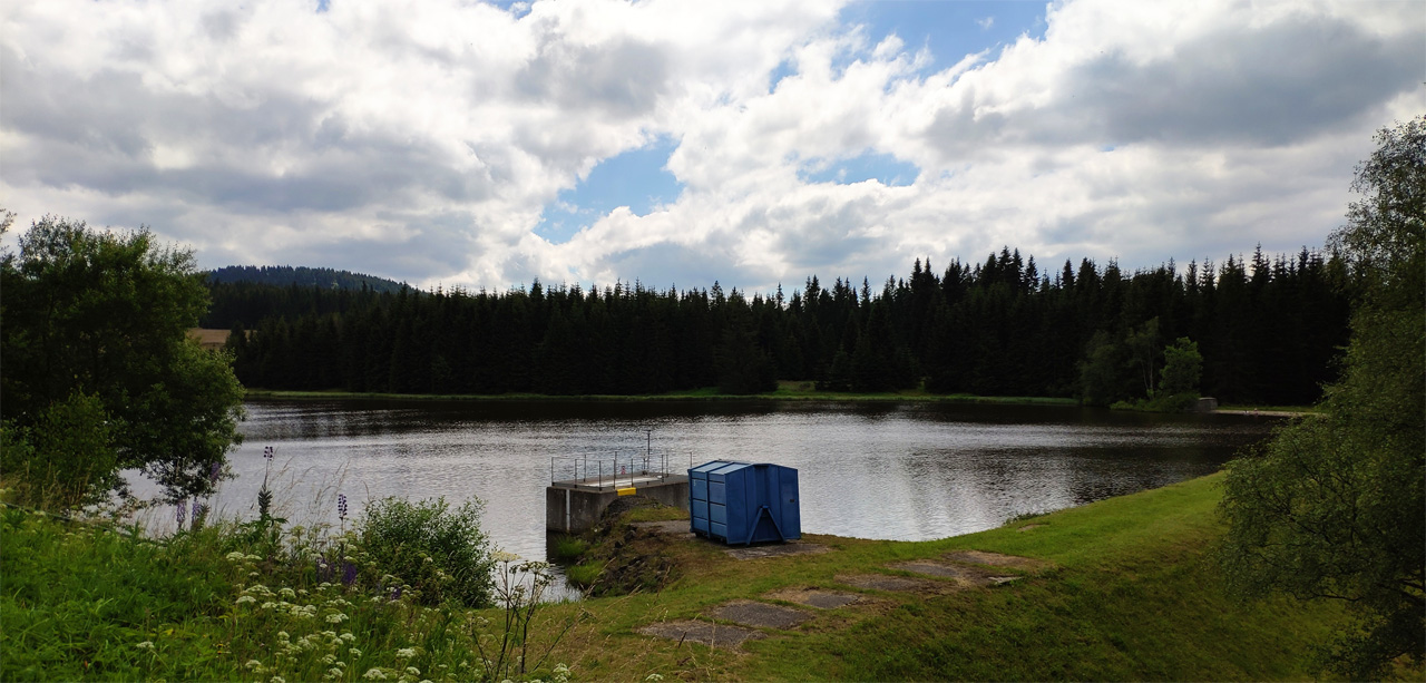 Stausee bei Myslivny
