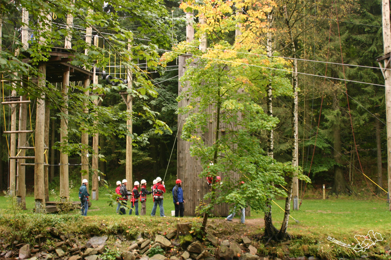 Hochseilgarten Erzgebirge