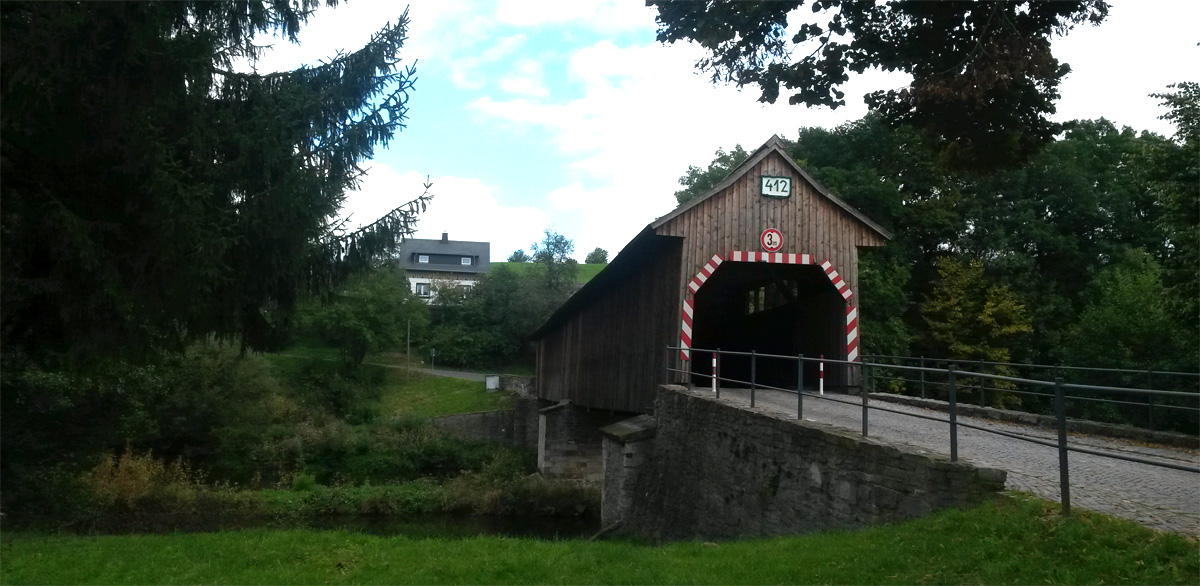 Holzbrücke Hohenfichte