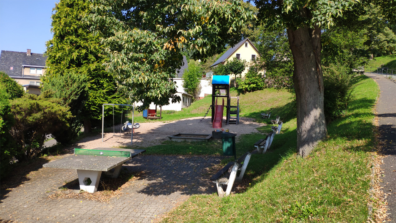 Spielplatz an der Burg Scharfenstein