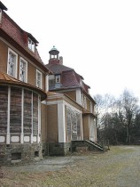 Schloss Hohenwendel - Hauptgebäude von hinten