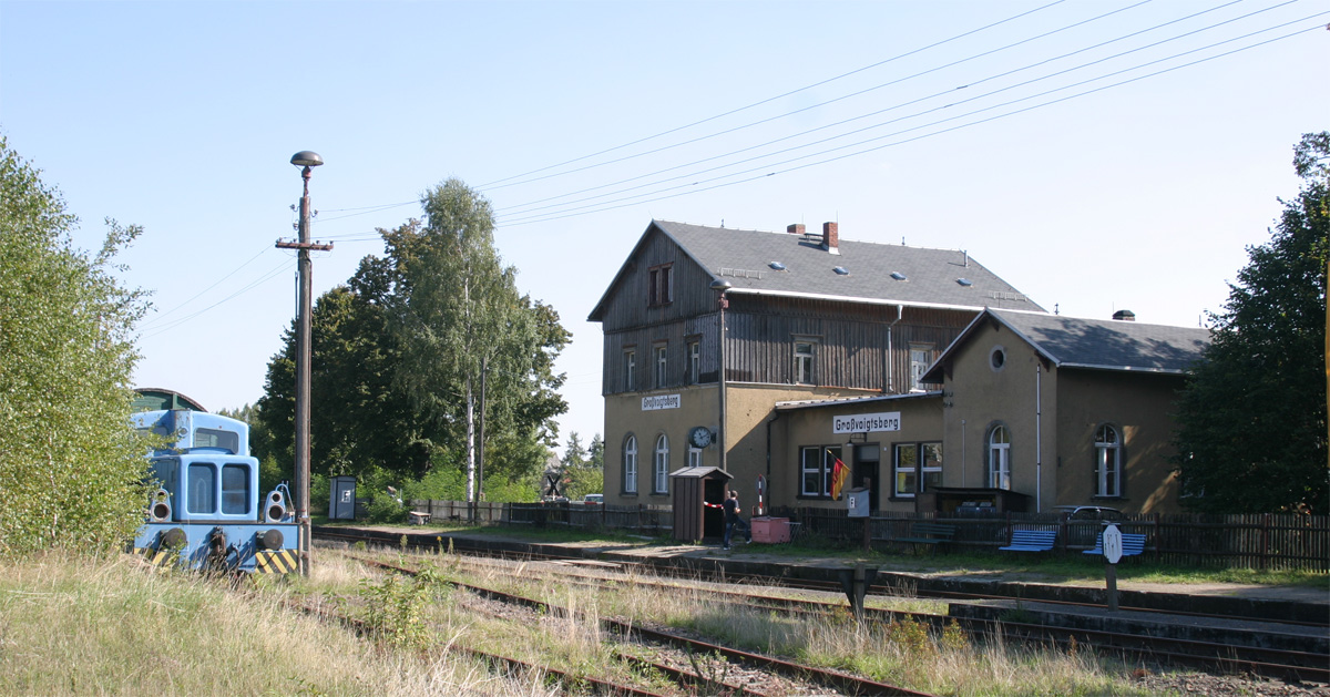 Bahnhof / Postamt Großvoigtsberg