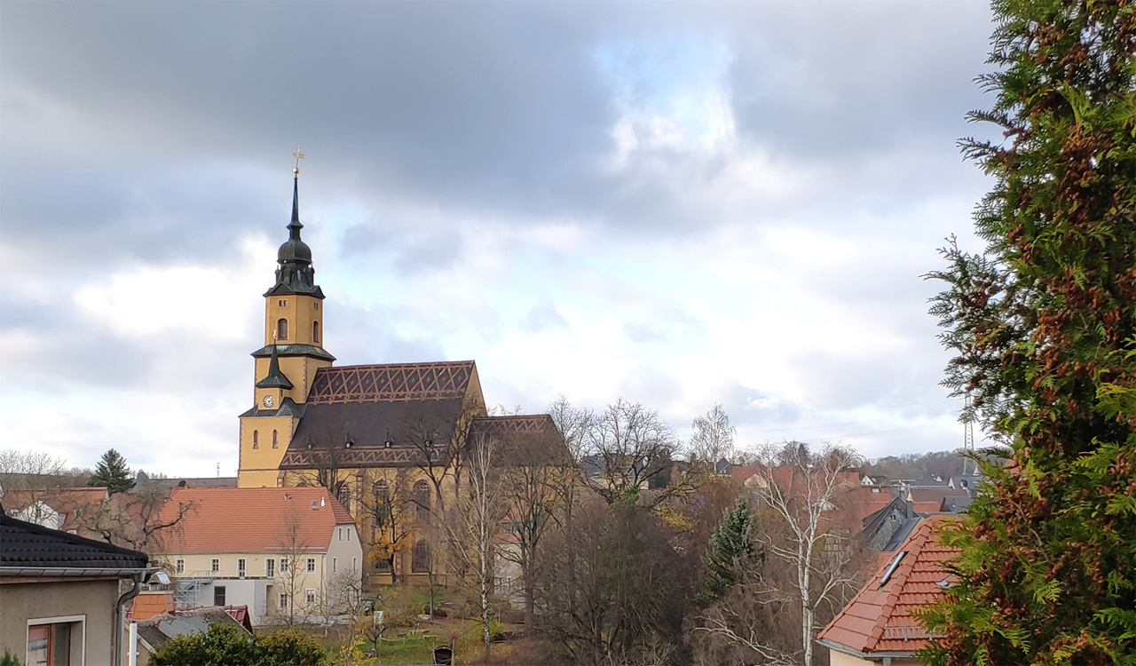 Stadtkirche mit Silbermannorgel