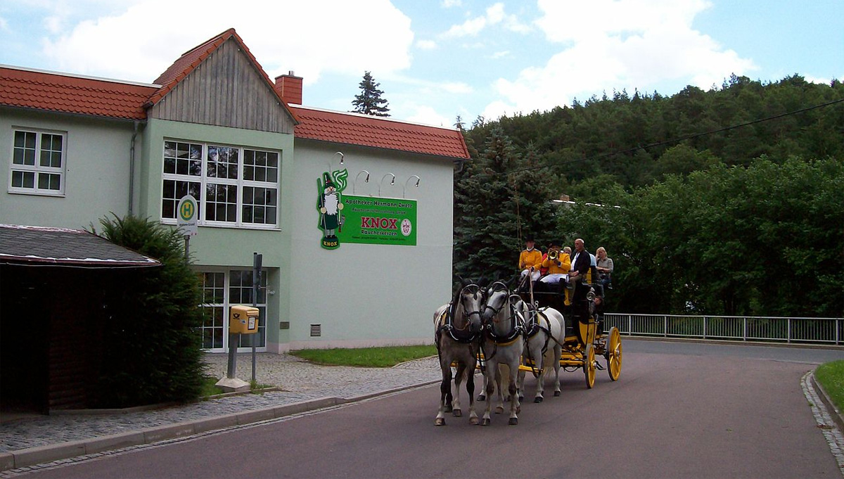 Postkutschenfahrten im Tharandter Wald