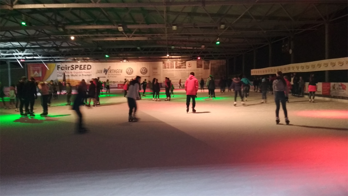 Eisbahn am Hains