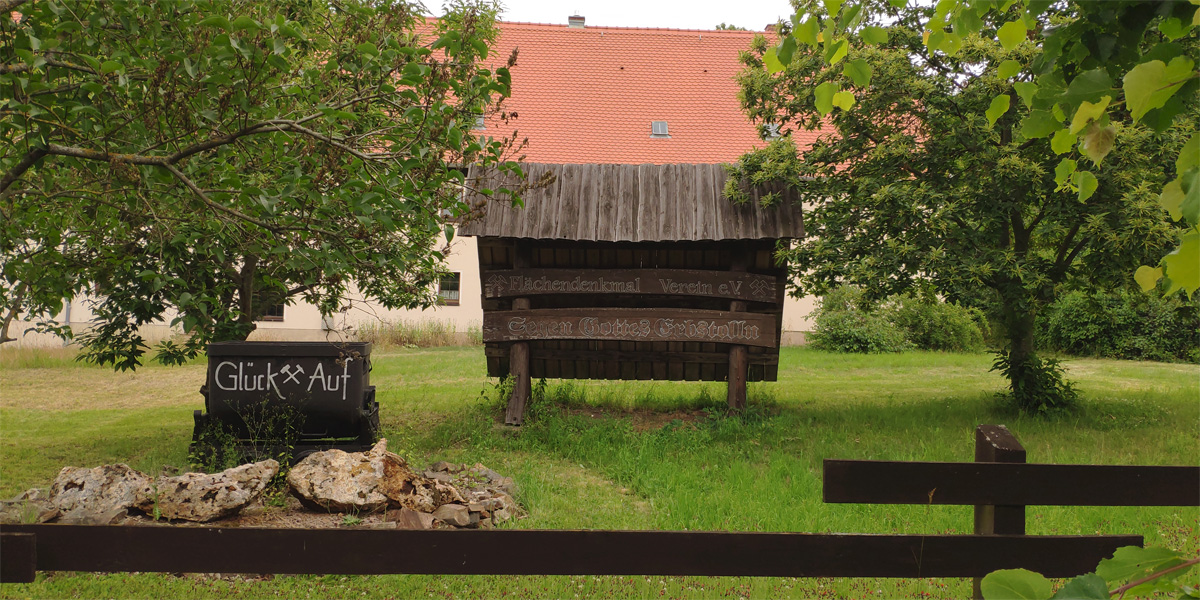 Flächendenkmal Segen Gottes Erbstolln