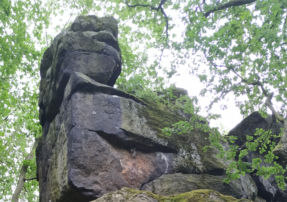 Klettern im Chemnitztal