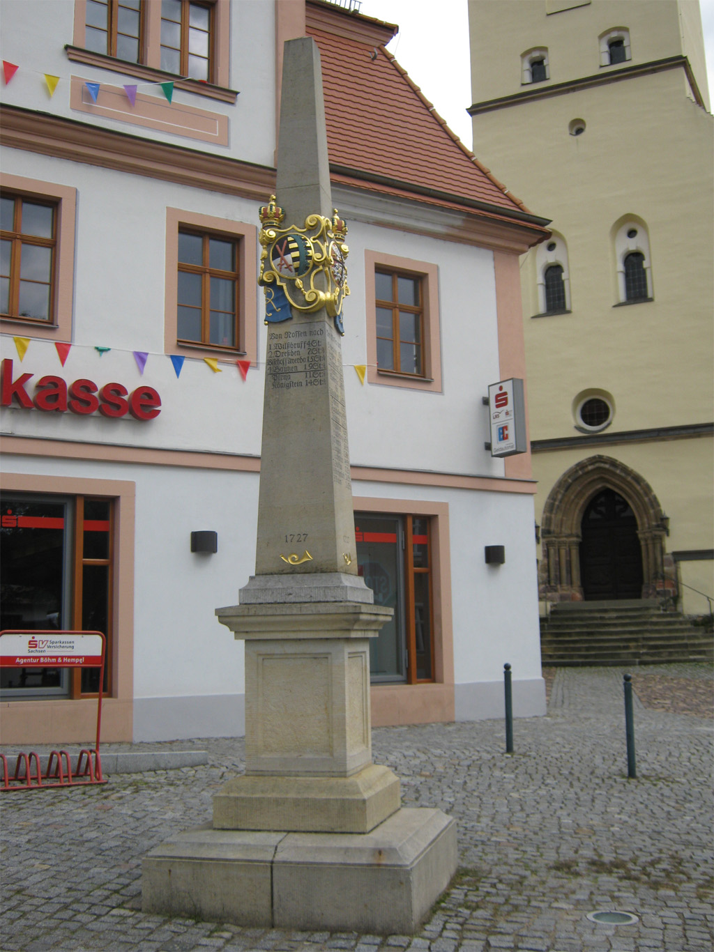Postmeilensäule Nossen