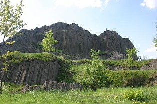 Felsen aus einer näheren Ansicht