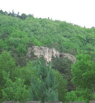 Die Julienaussicht vom Dorf Vranov aus gesehen