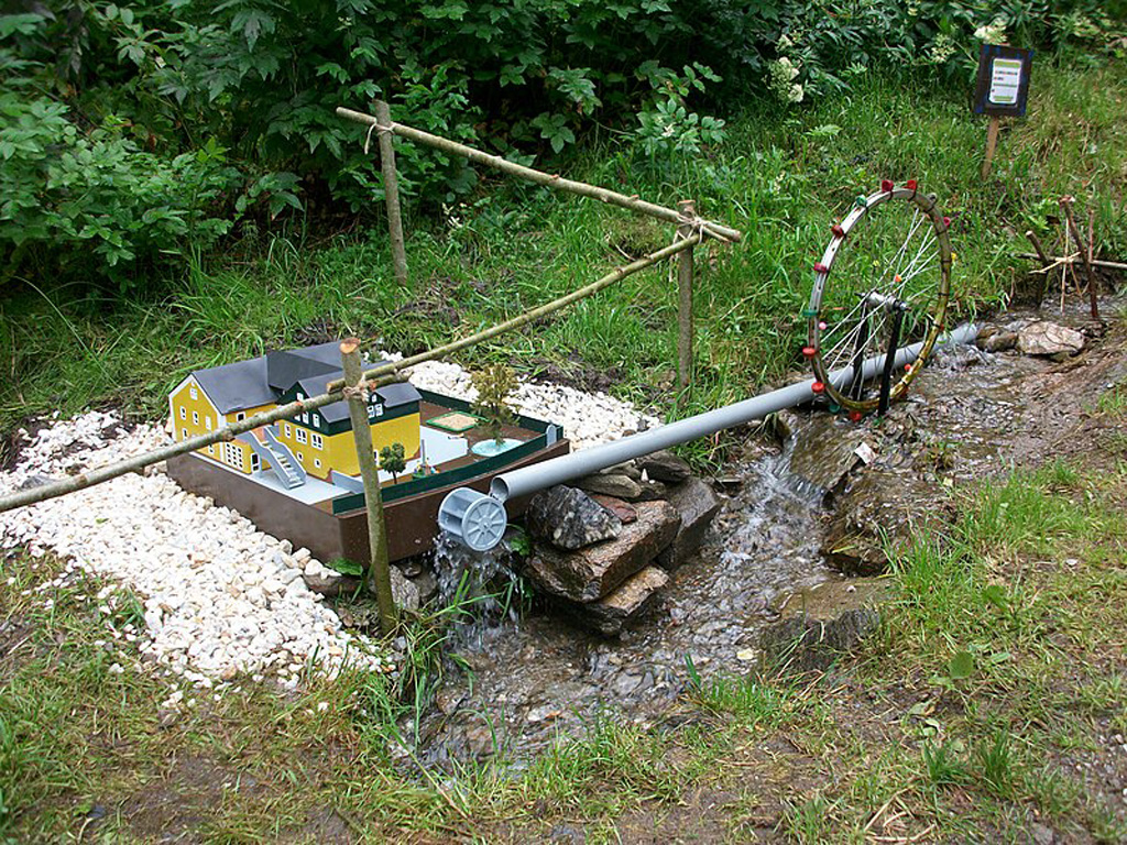 Mühlchen am Unterbecken