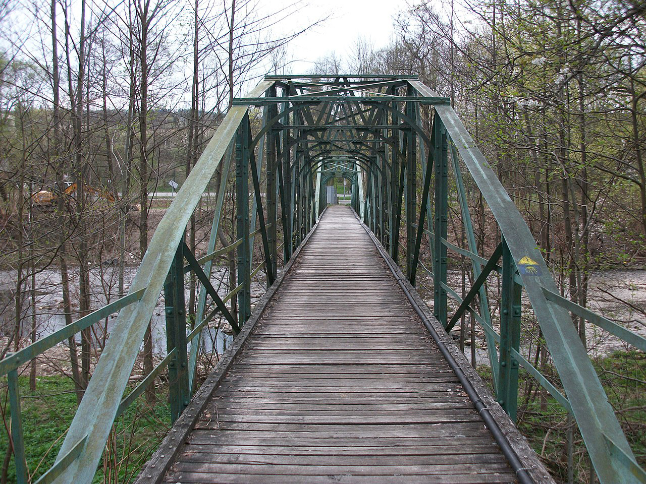 Eisenbrücke Niederschlema Alberoda